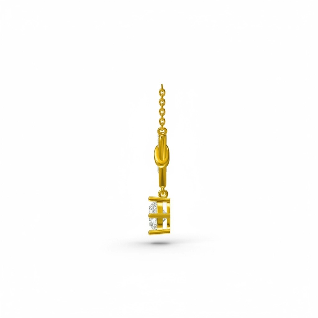 Customize Bowknot Pendant Necklace