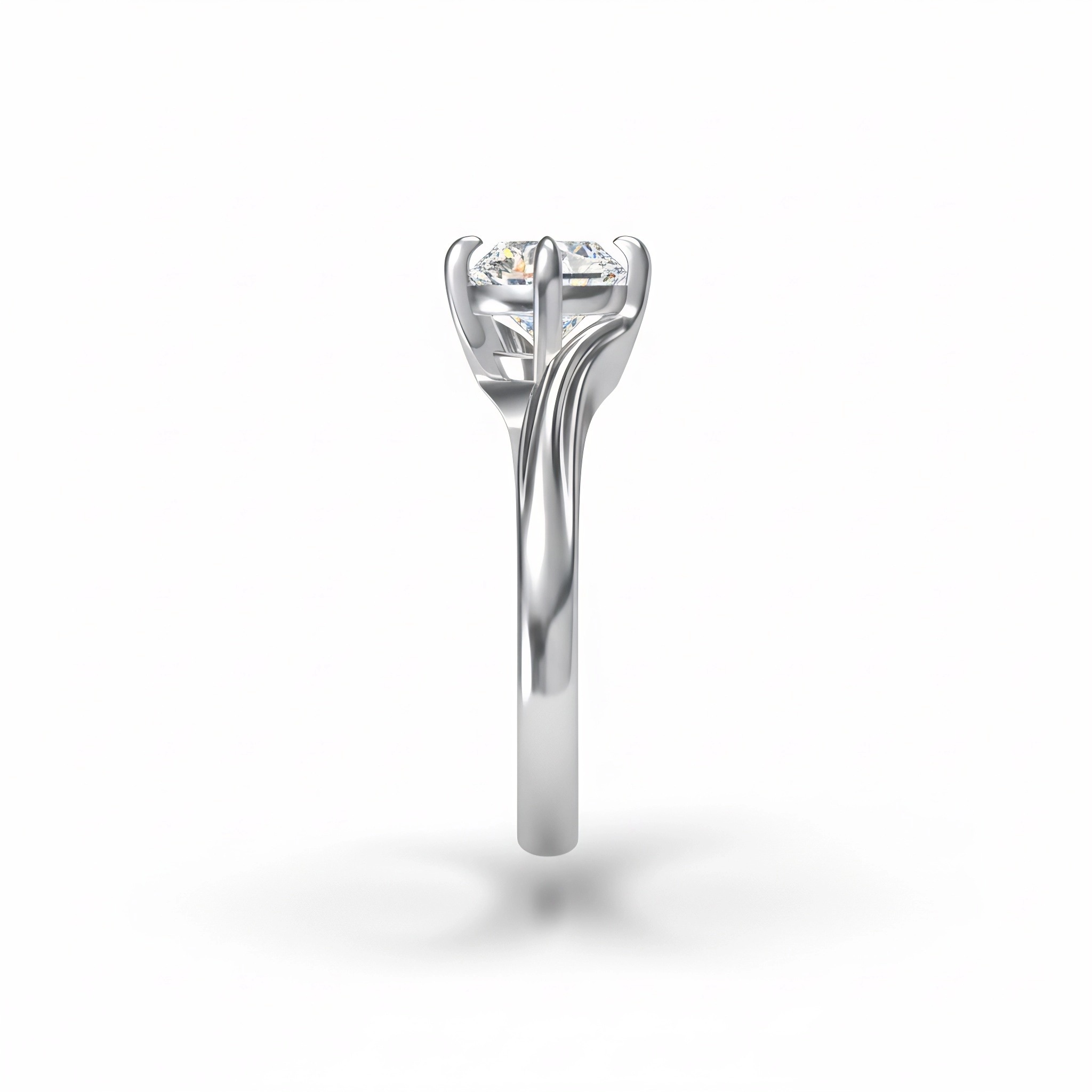 Round Promise Solitaire Ring