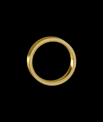 Hidden Halo Man’s Goldring