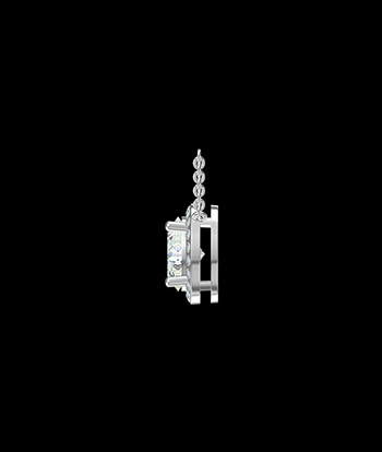 Shinning Oval Pendant Necklace