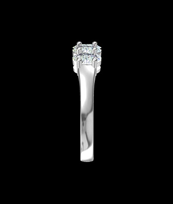 Oval Wedding Band Ring