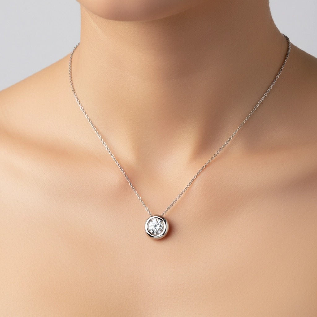 Lab Grown Diamond and Fine Jewelry Necklace