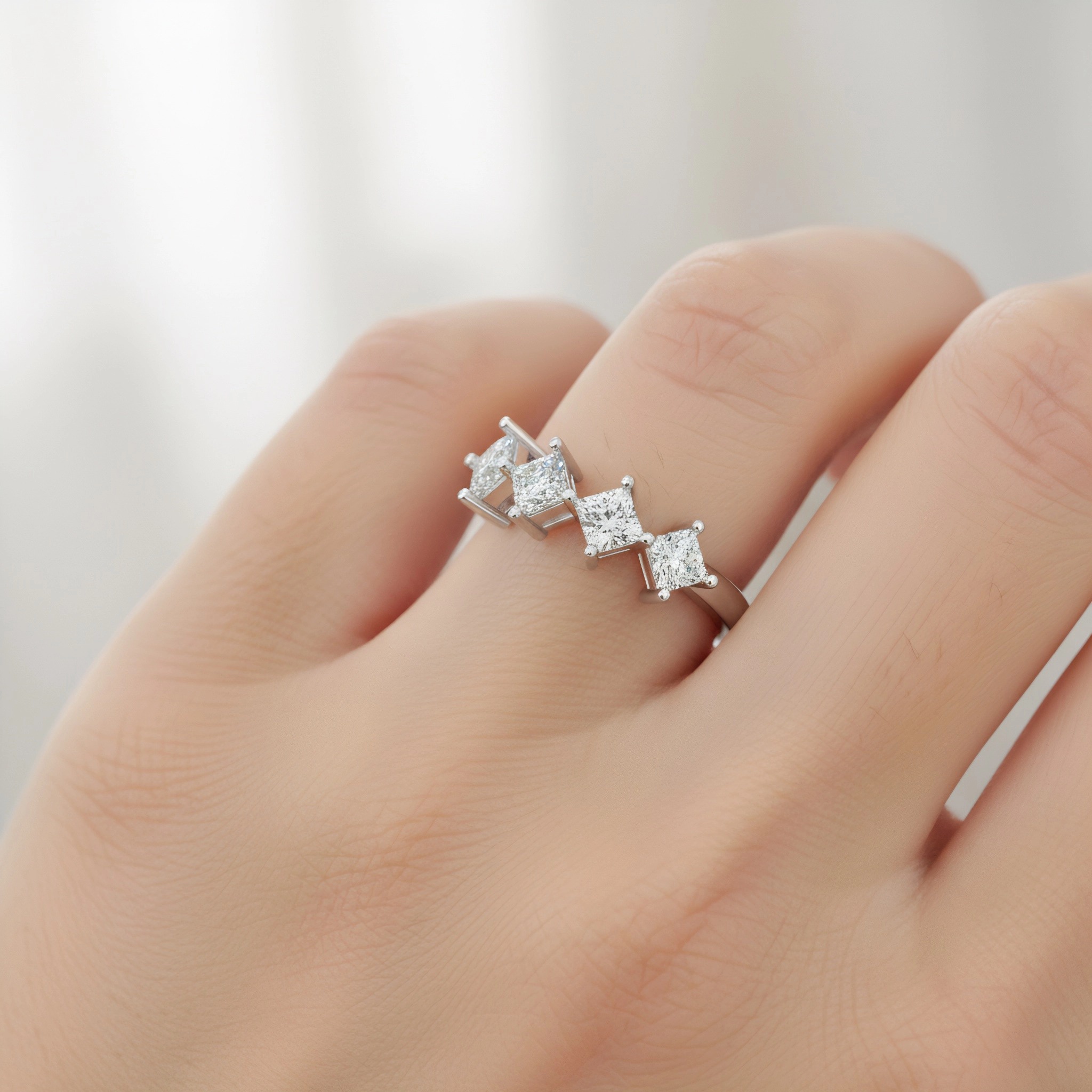 Princess Cut Lab Grown Diamond and Fine Jewelry Supplier